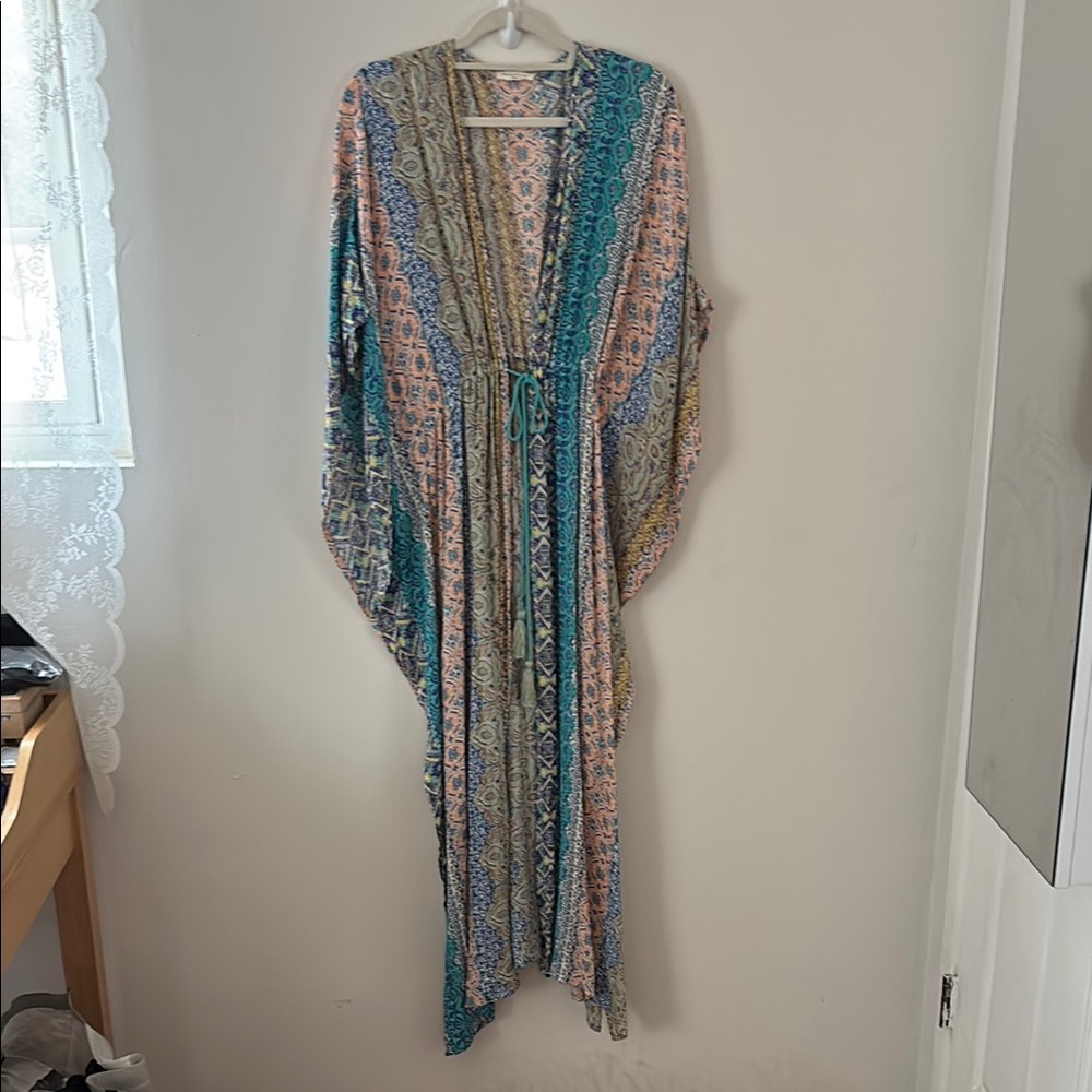 Lovestitch Multicolor Bohemian Swim Coverup